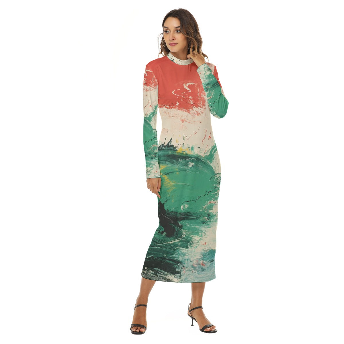 All-Over Print Women's Hip Dress