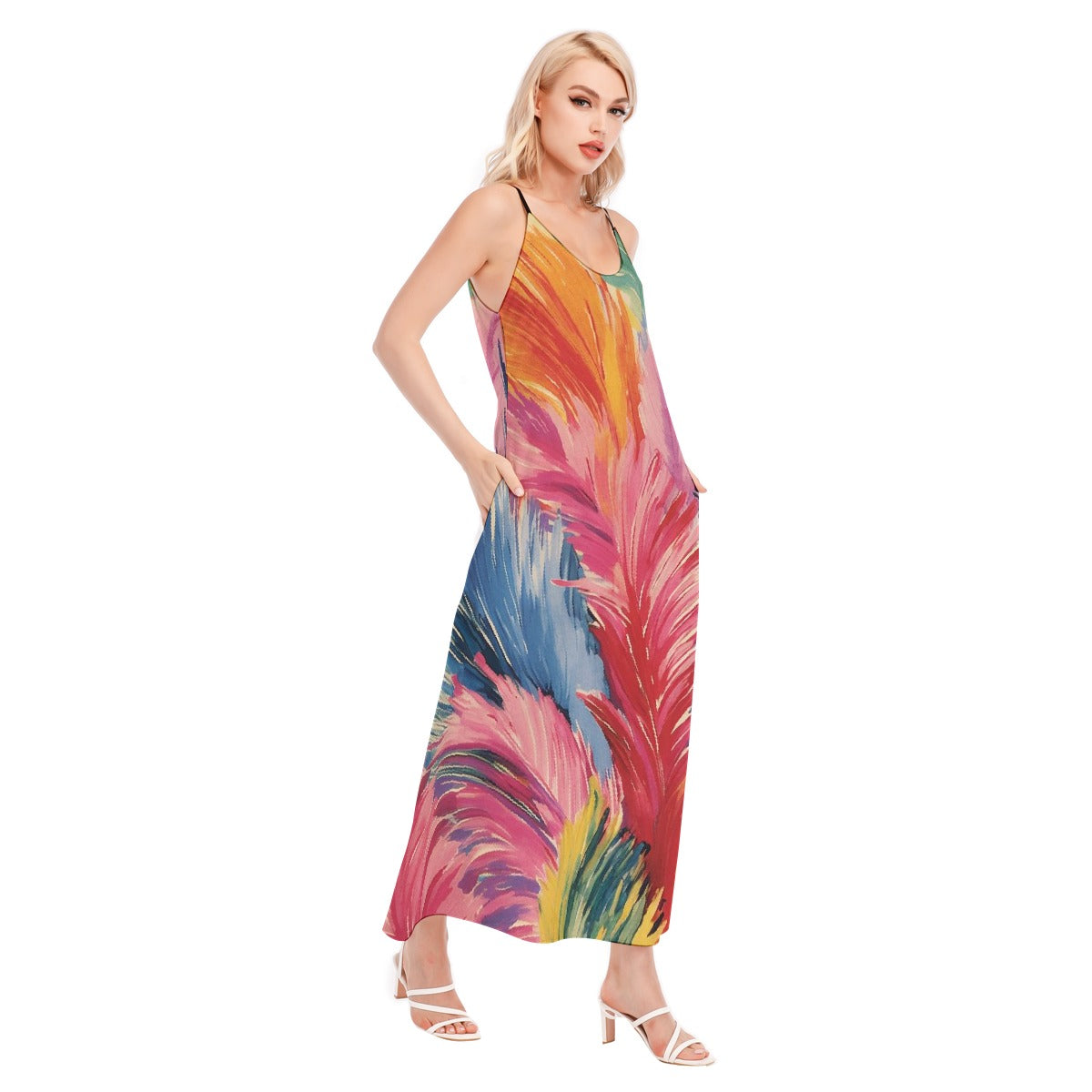 All-Over Print Women's Sling Dress