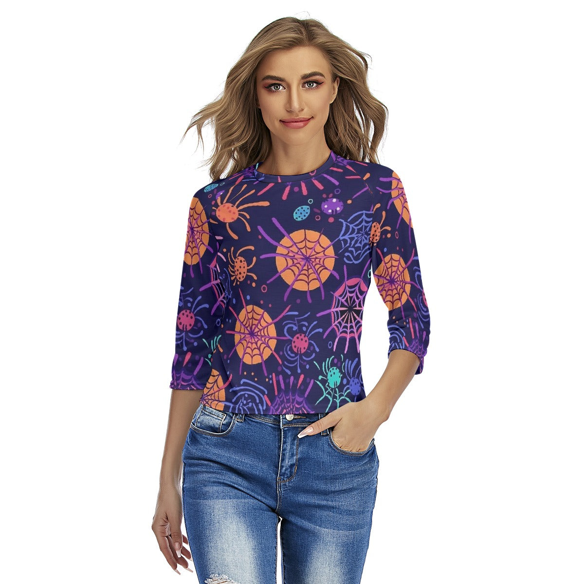 All-Over Print Women's Raglan Sleeves T-shirts