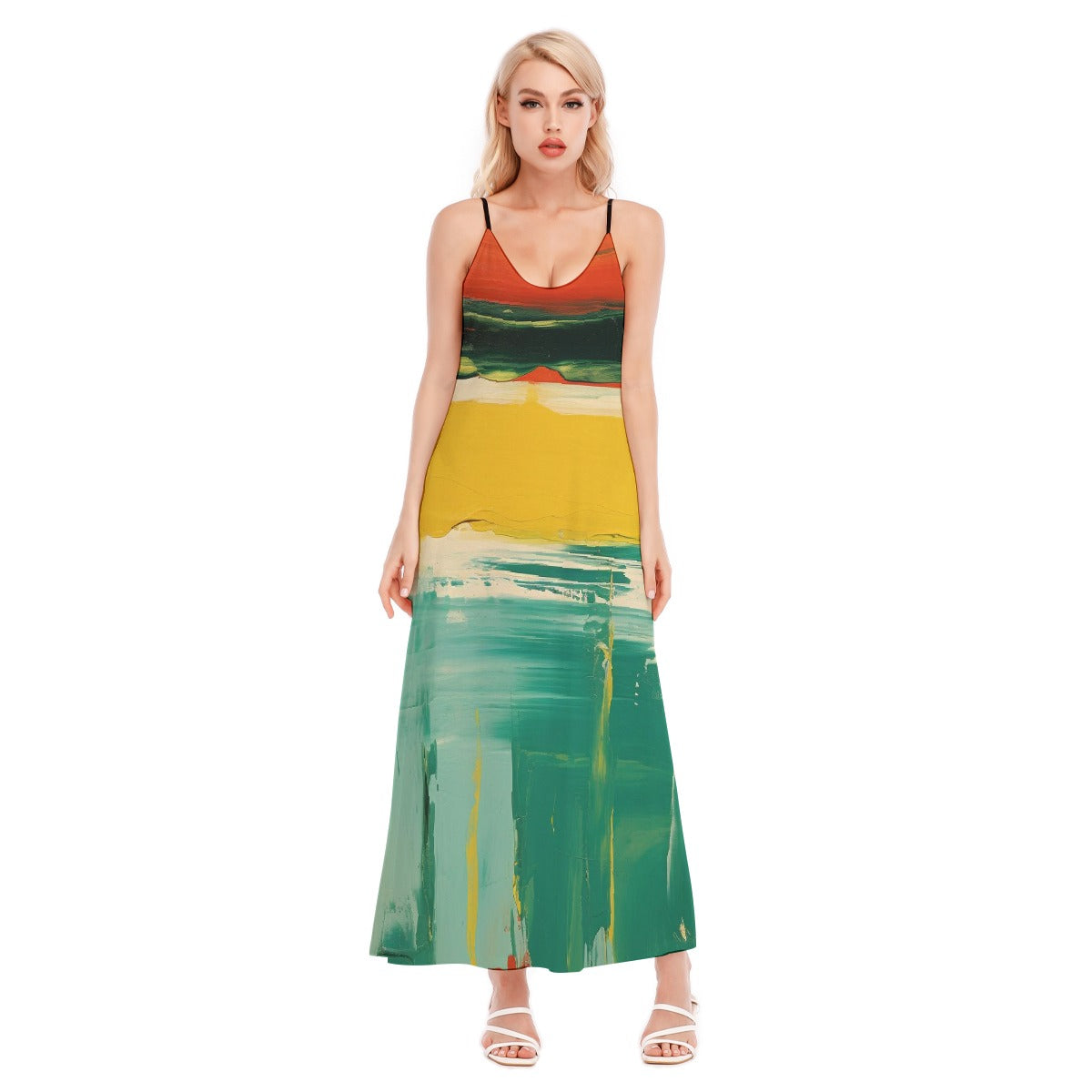 All-Over Print Women's Sling Dress