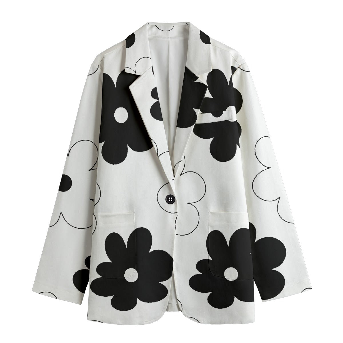 All-Over Print Women's Leisure Blazer