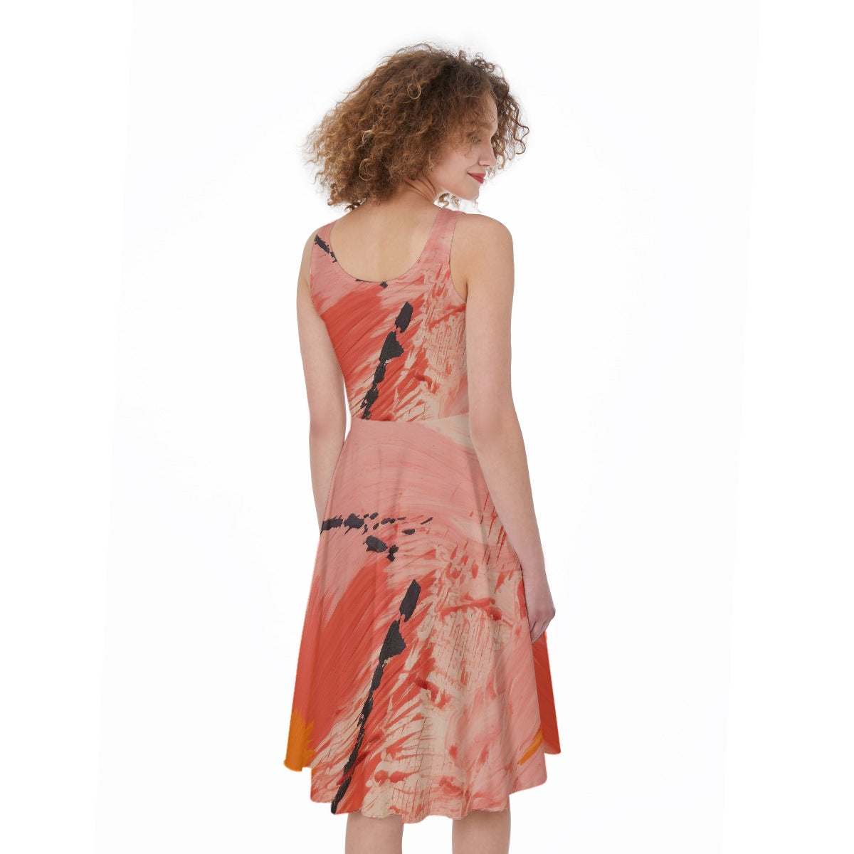 All-Over Print Women's Sleeveless Dress