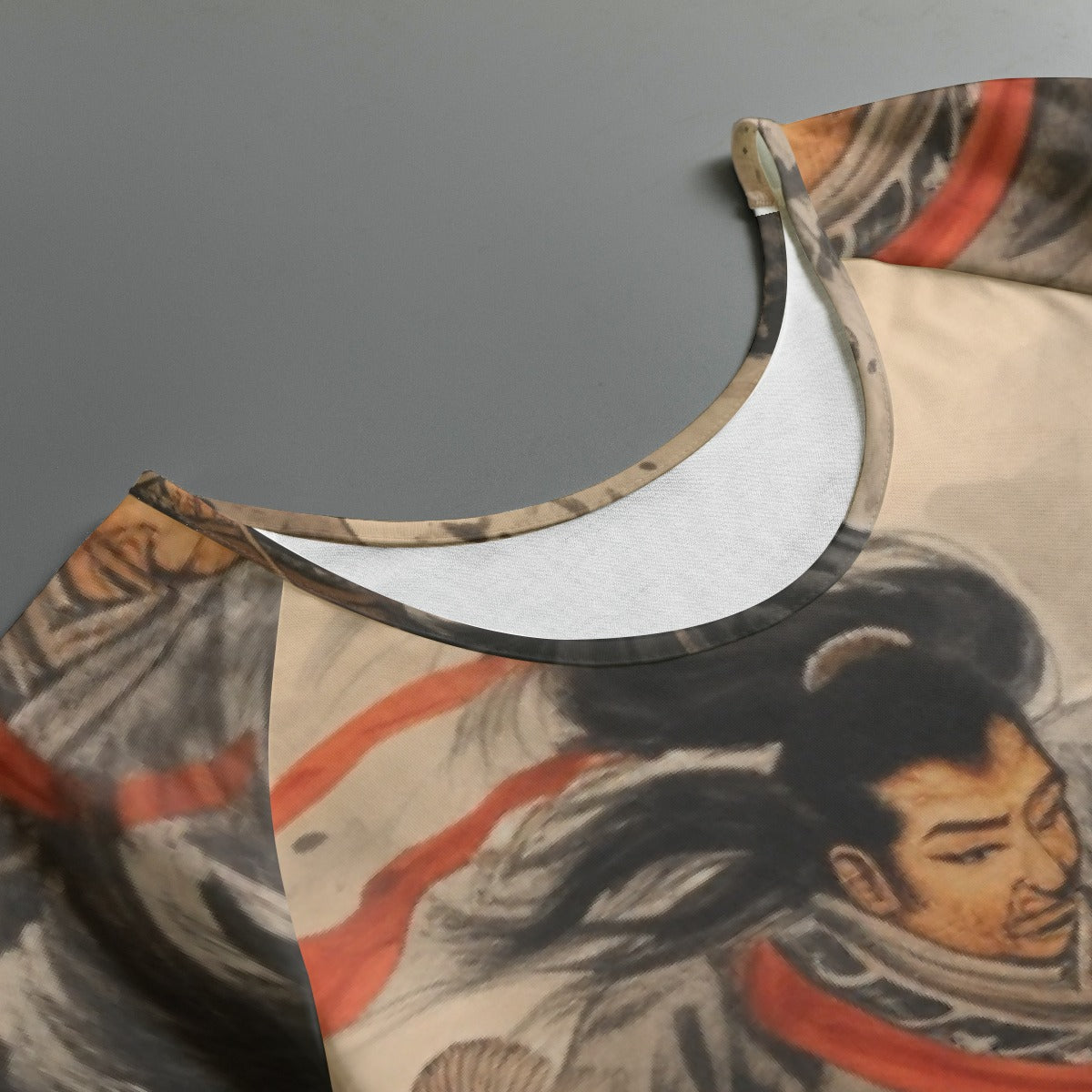 All-Over Print Women's Round Neck T-shirt With Raglan Sleeve