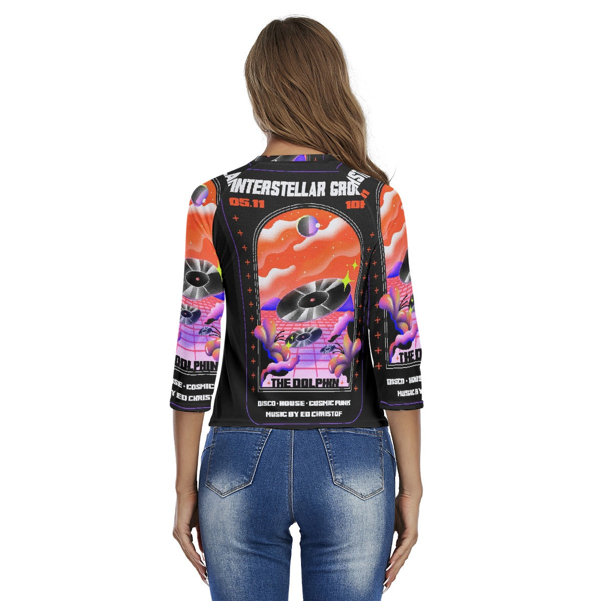 All-Over Print Women's Raglan Sleeves T-shirts