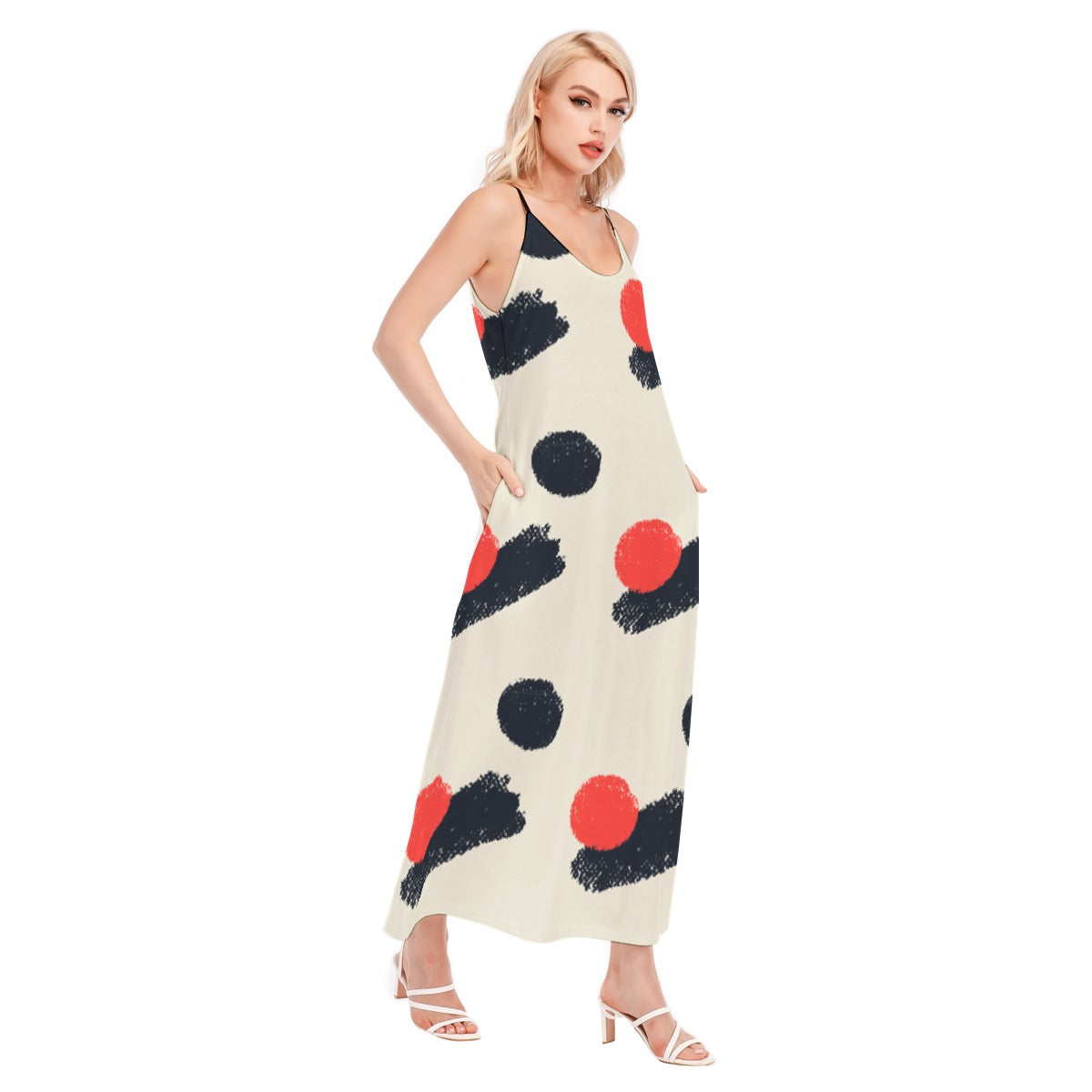 All-Over Print Women's Sling Dress