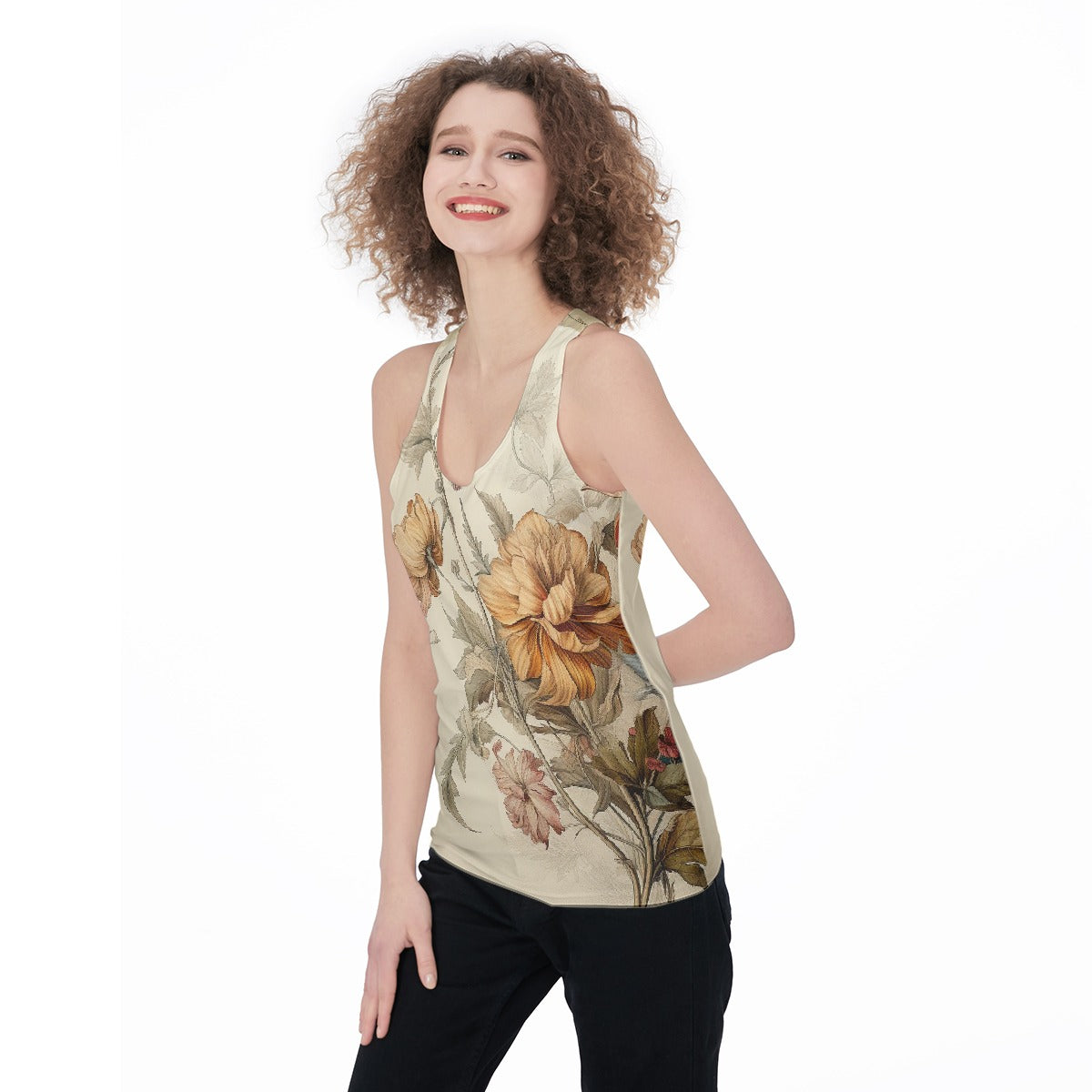 All-Over Print Women's Racerback Tank Top