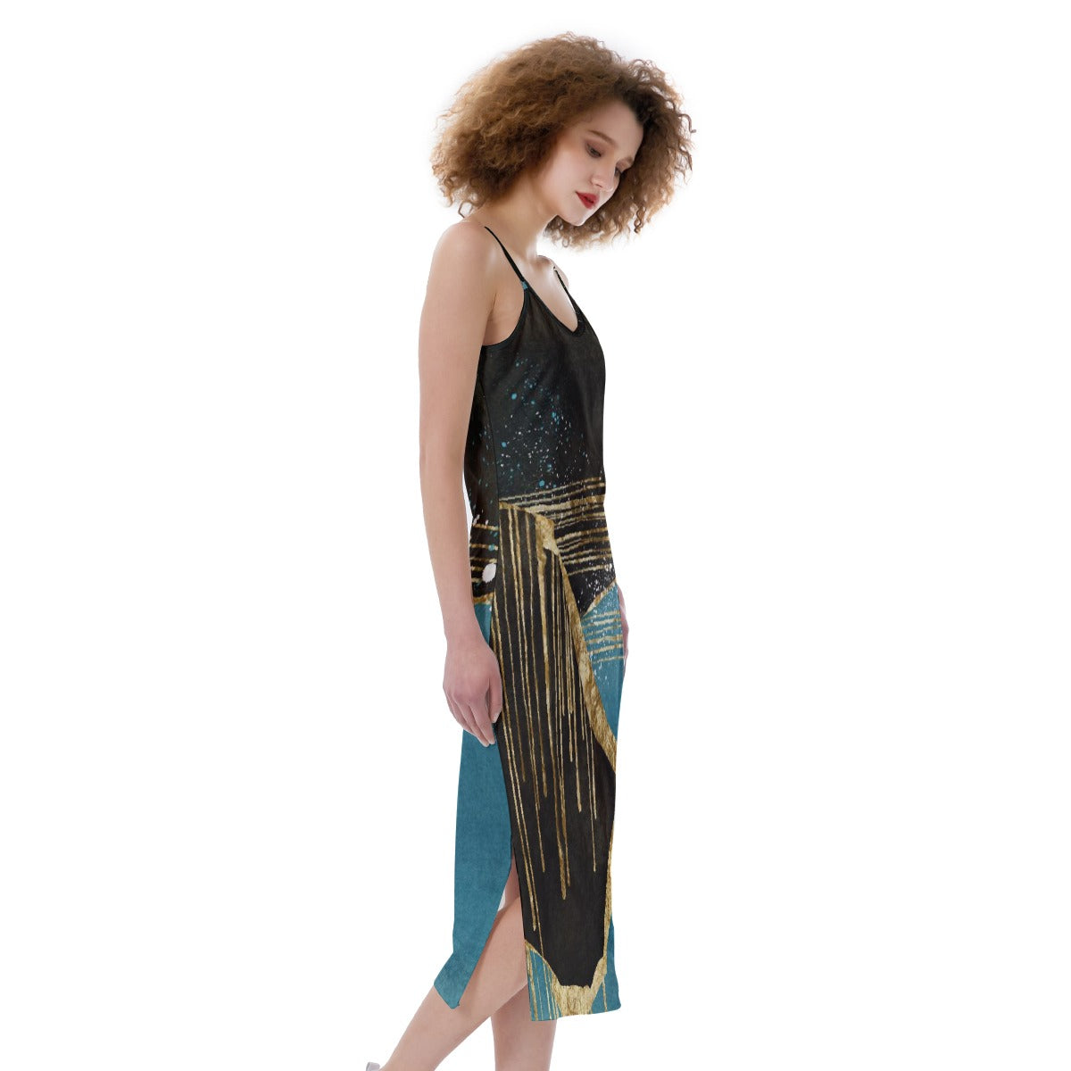 All-Over Print Women's Cami Dress