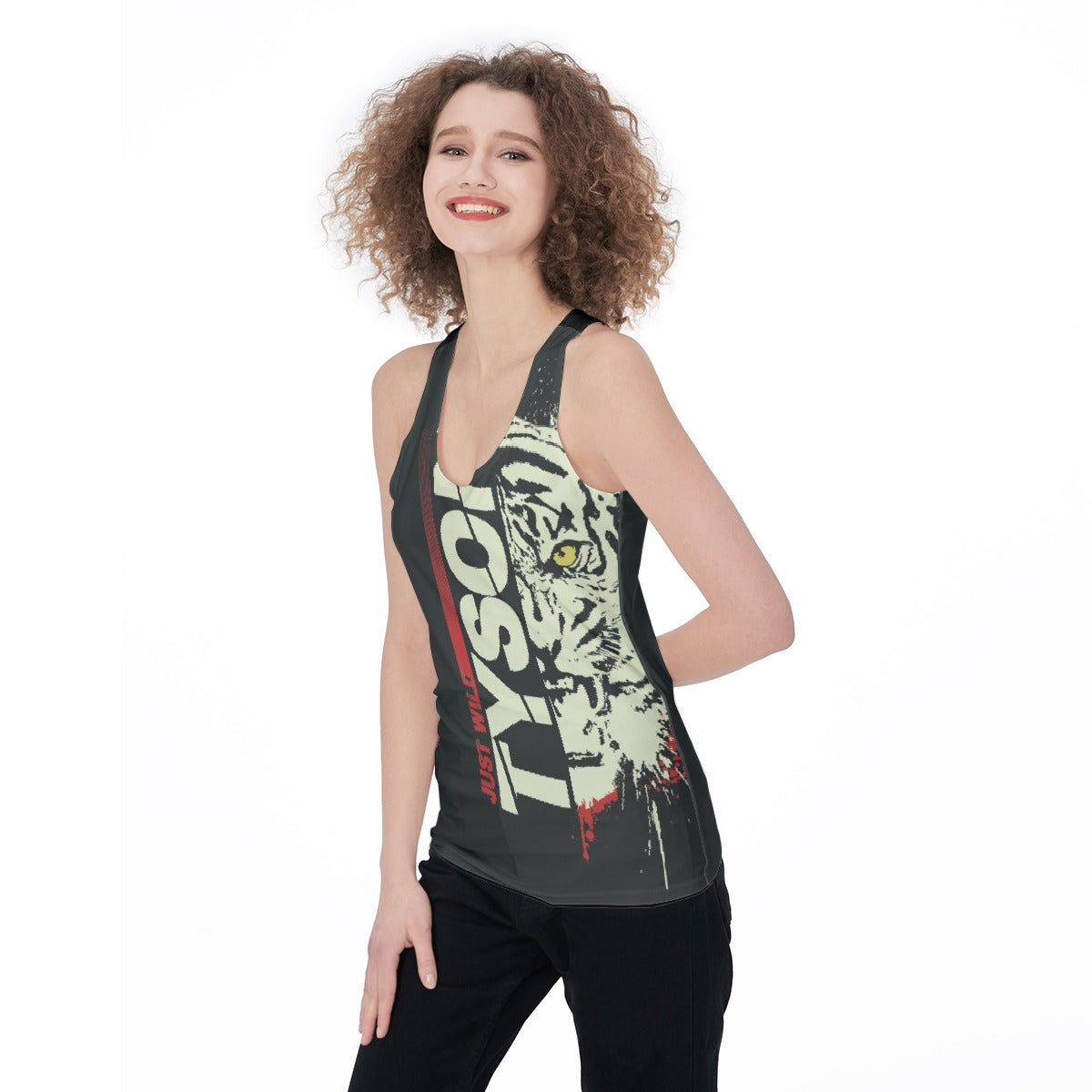 All-Over Print Women's Racerback Tank Top