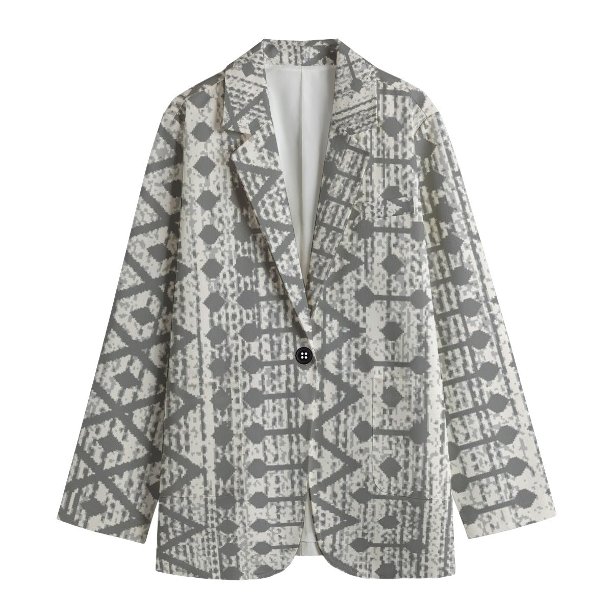 All-Over Print Women's Leisure Blazer