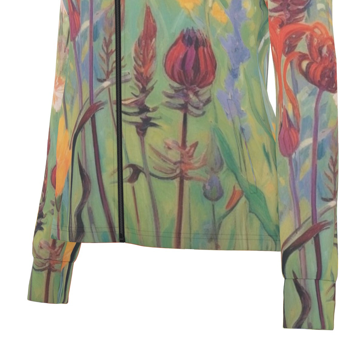 All-Over Print Women's Long Sleeve Thumbhole Jacket