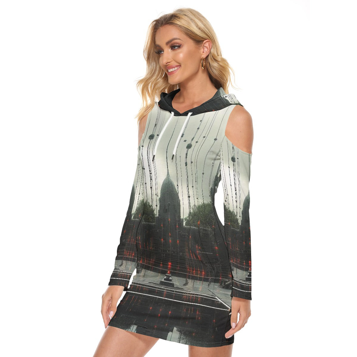 All-Over Print Women's Tight Dress