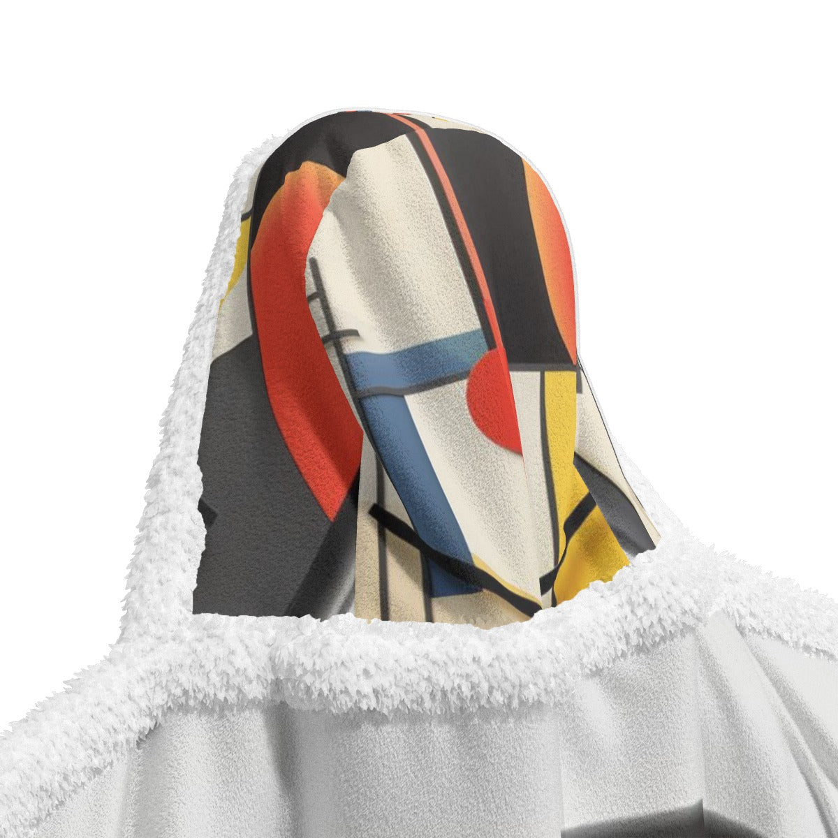 All-Over Print Unisex Wearable Hooded Blanket