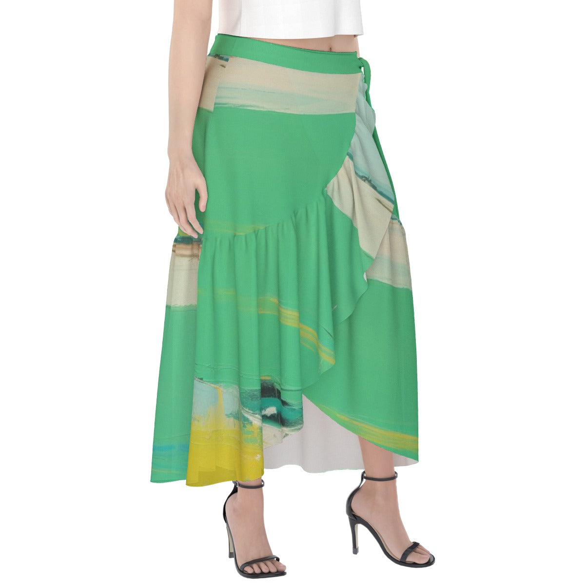 All-Over Print Women's Wrap Skirt