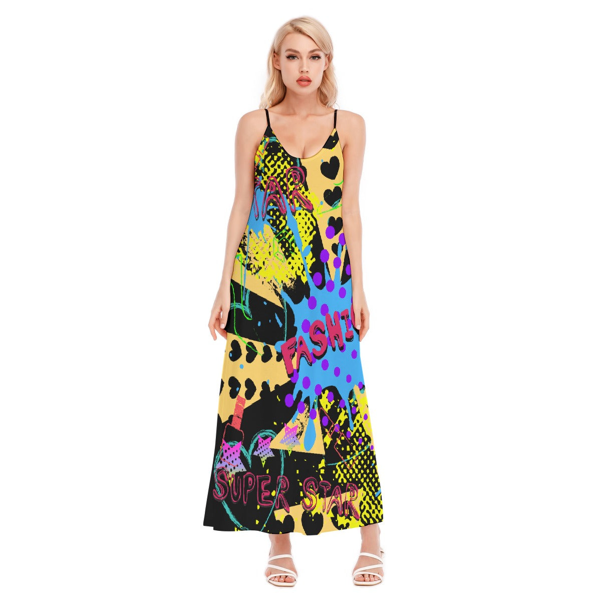 All-Over Print Women's Sling Dress