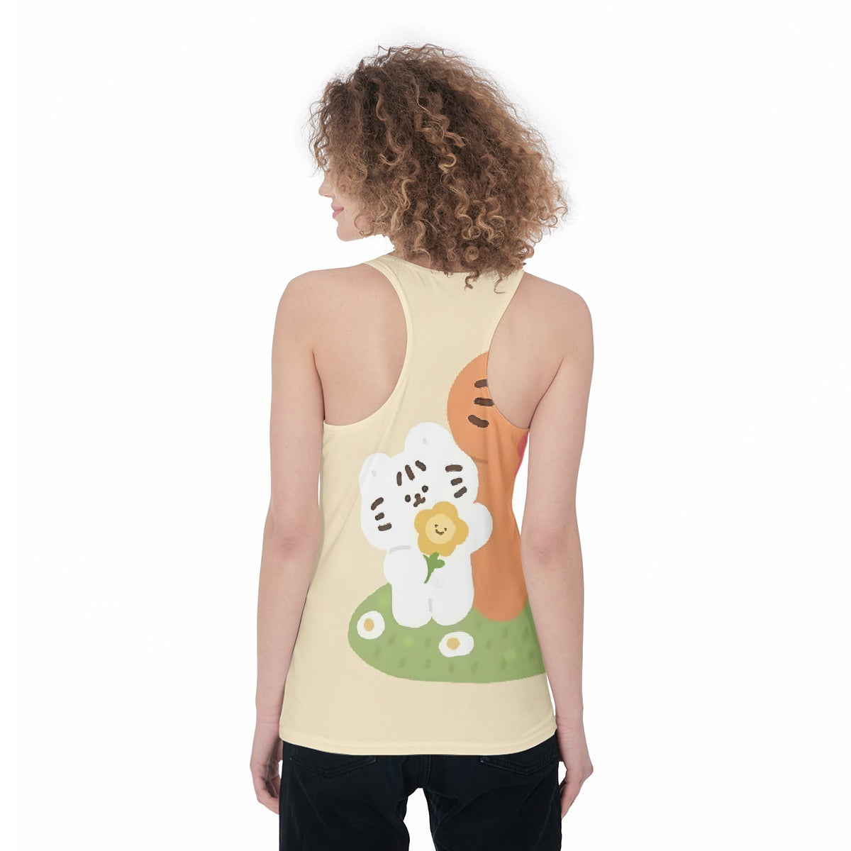 All-Over Print Women's Racerback Tank Top