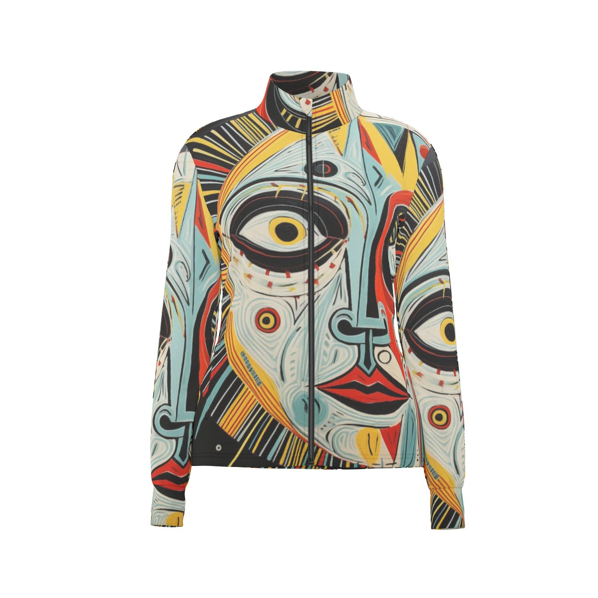 All-Over Print Women's Long Sleeve Thumbhole Jacket