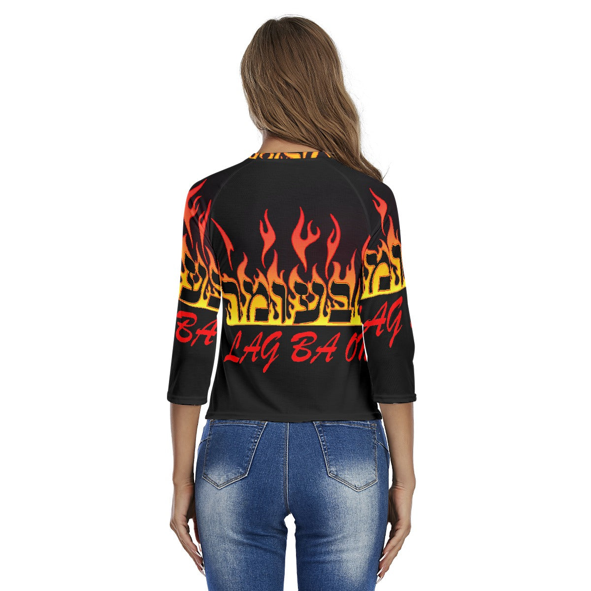 All-Over Print Women's Raglan Sleeves T-shirts