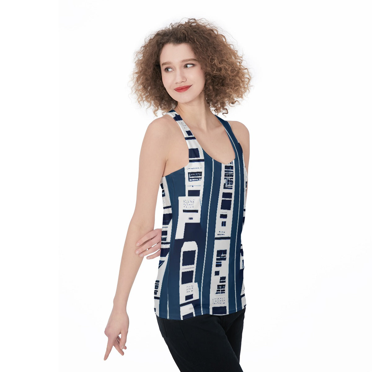 All-Over Print Women's Racerback Tank Top