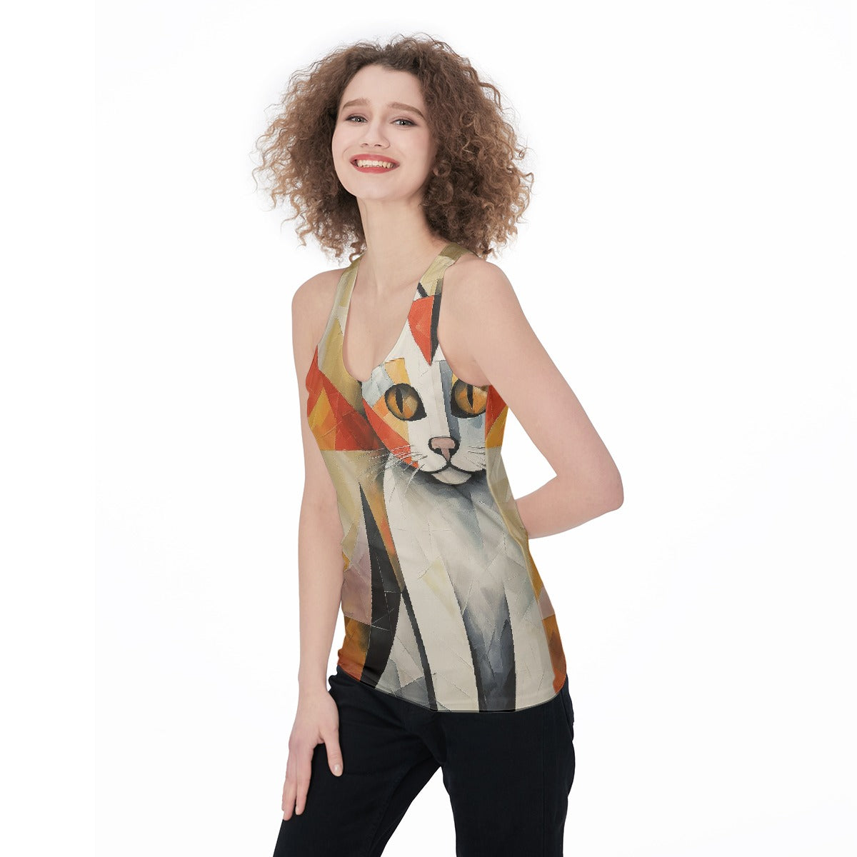 All-Over Print Women's Racerback Tank Top