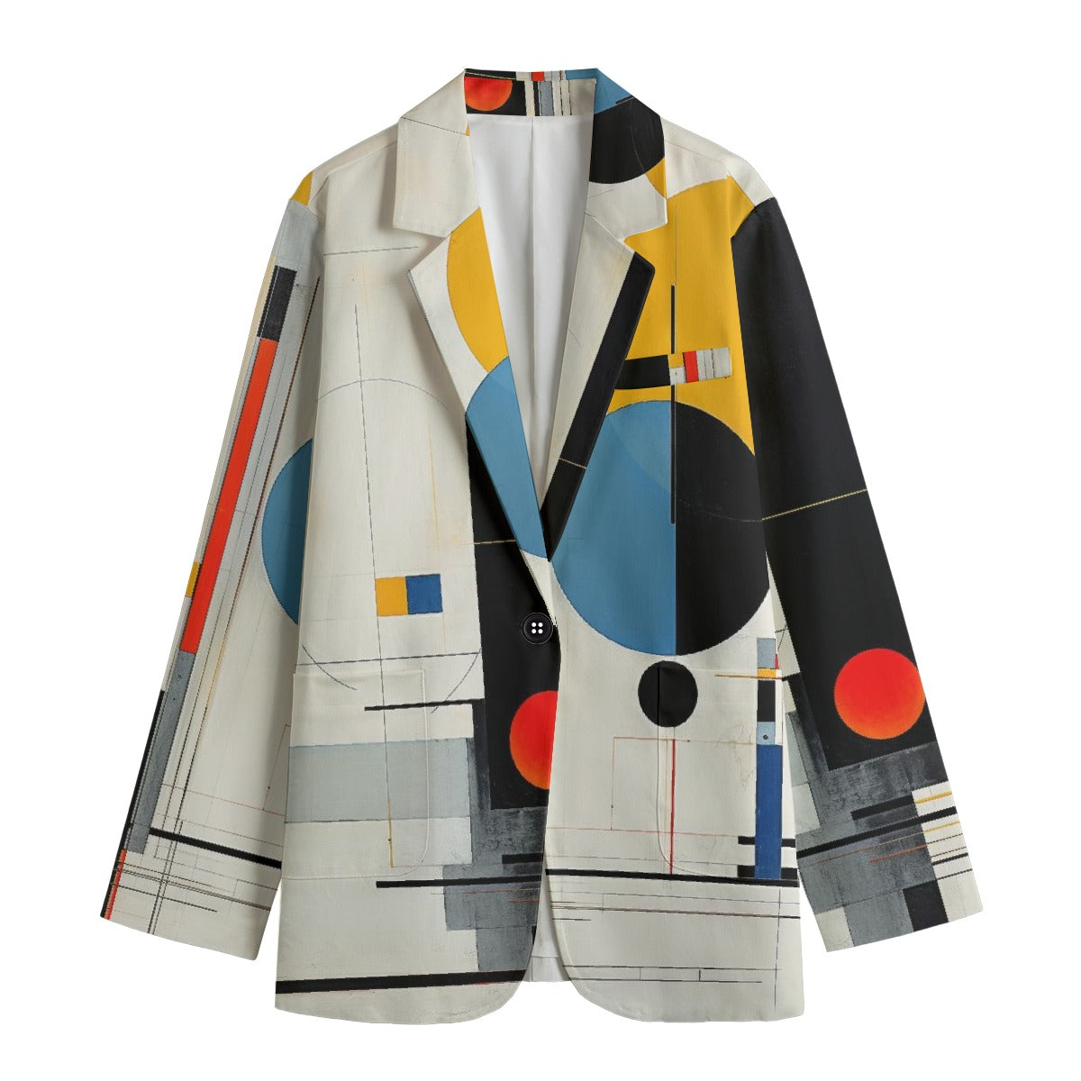 All-Over Print Women's Leisure Blazer