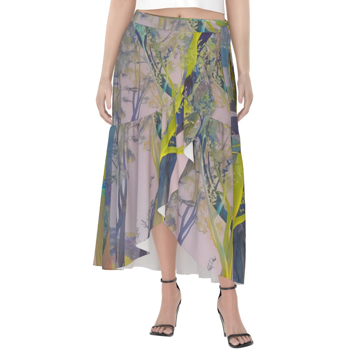 All-Over Print Women's Wrap Skirt