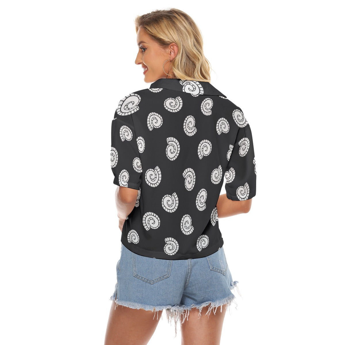 All-Over Print Women's V-neck Shirts
