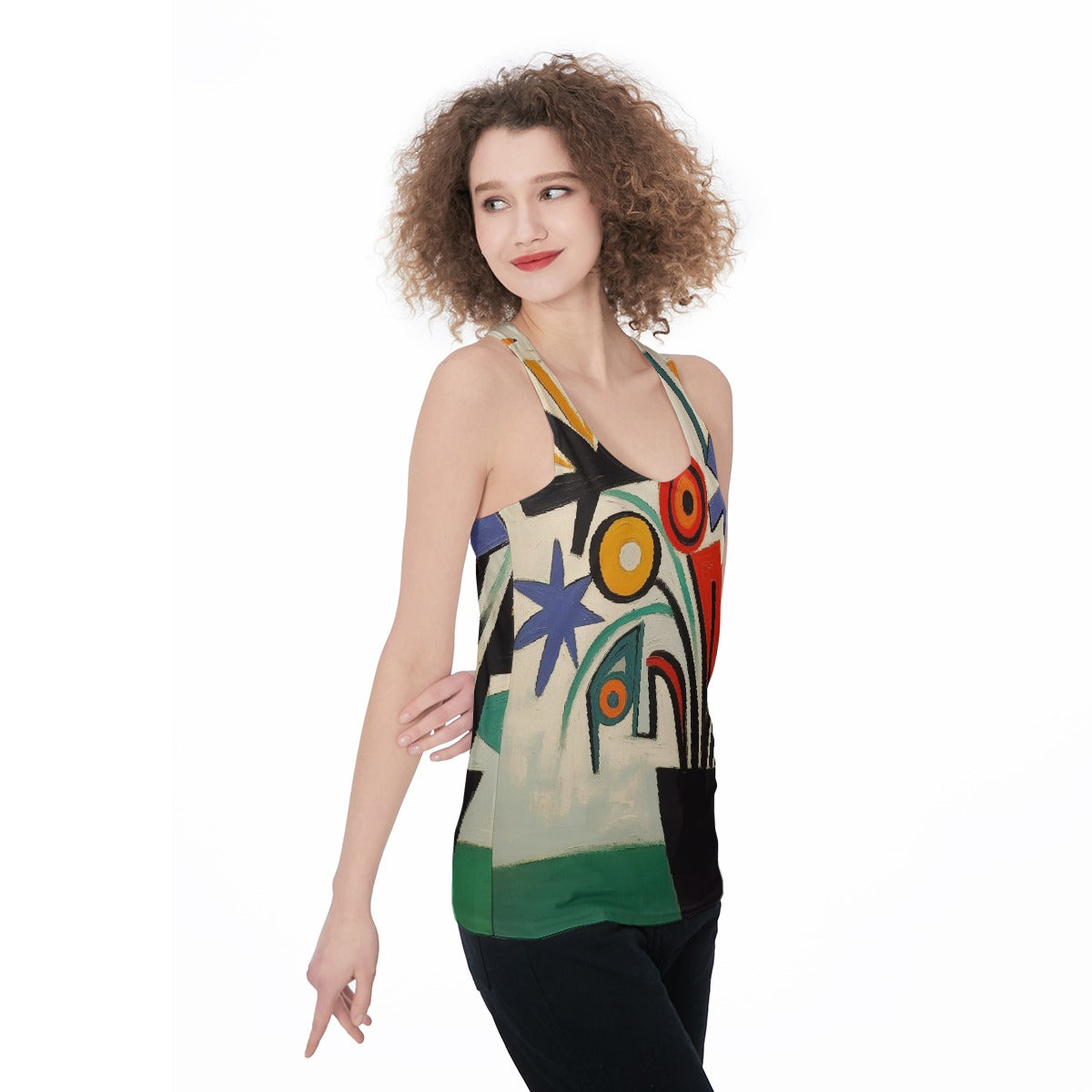 All-Over Print Women's Racerback Tank Top