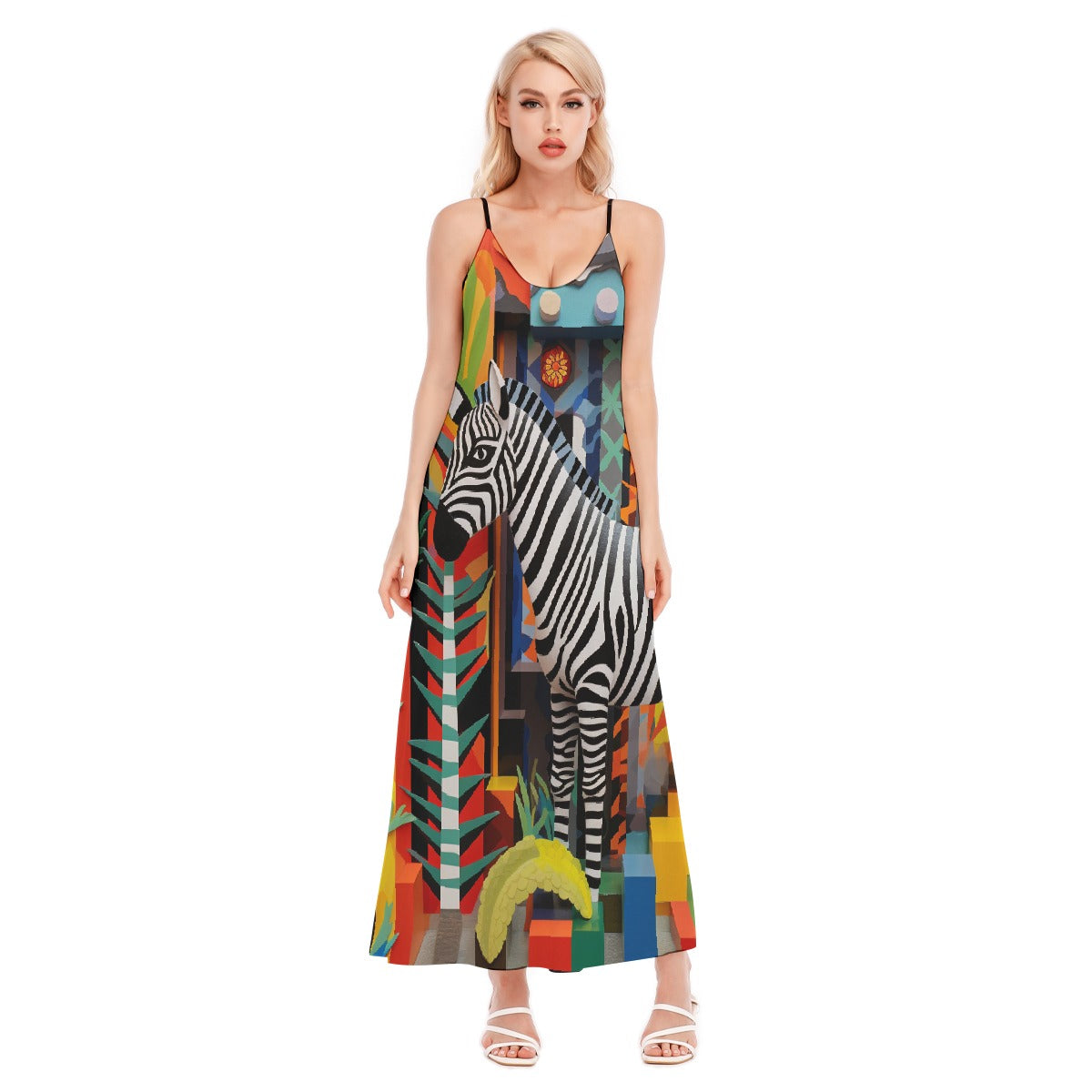 All-Over Print Women's Sling Dress