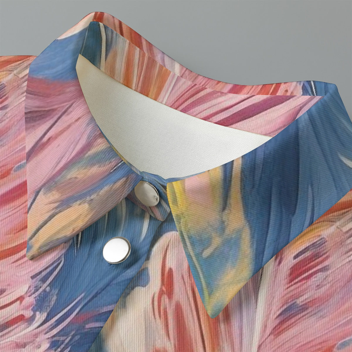 All-Over Print Women's Cropped Jacket | 245GSM Cotton