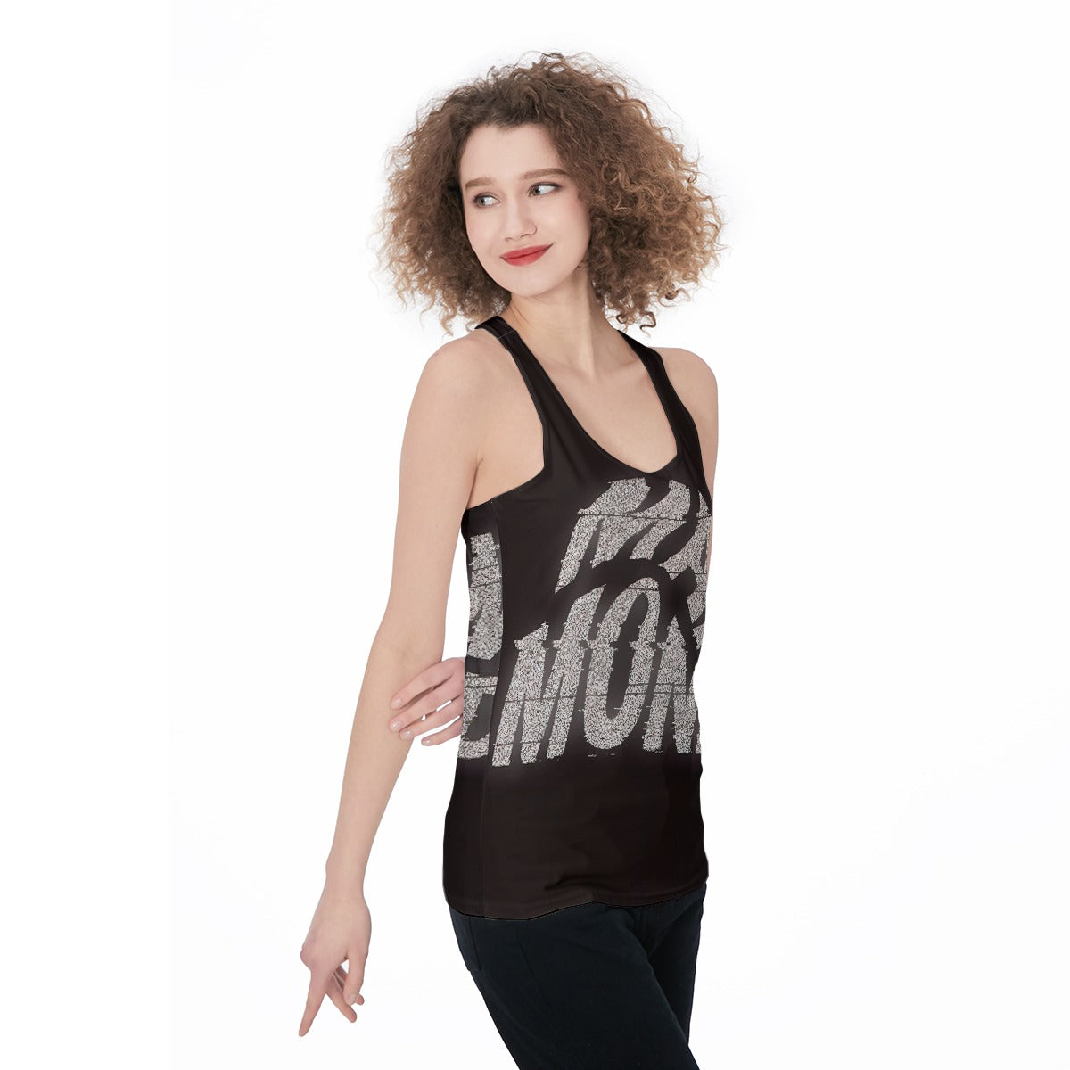 All-Over Print Women's Racerback Tank Top