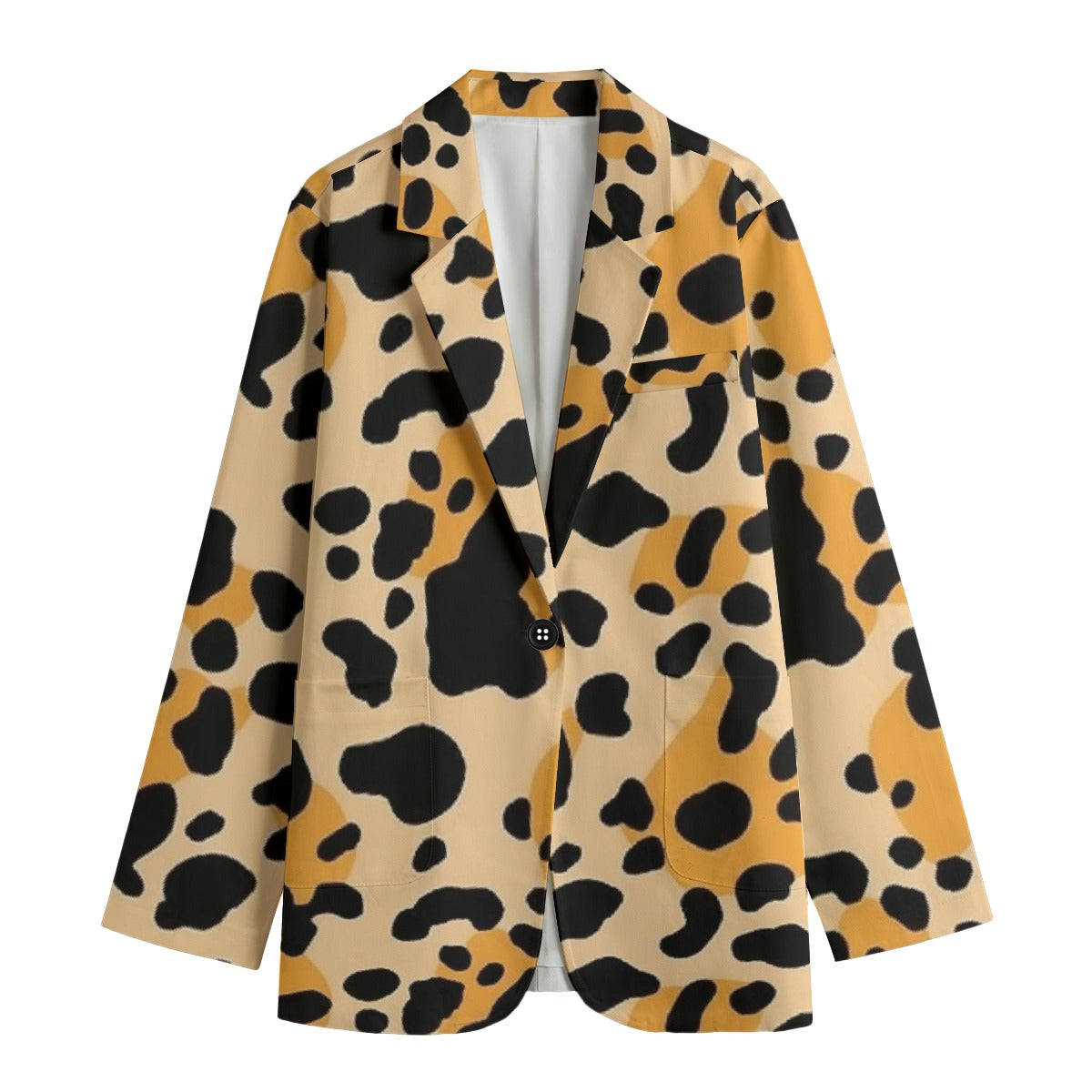 All-Over Print Women's Leisure Blazer
