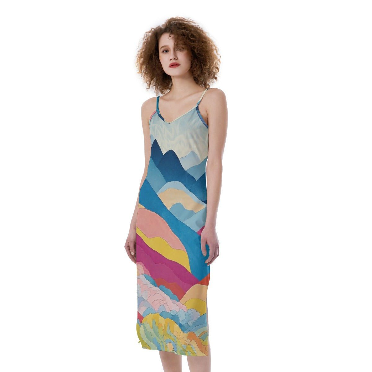 All-Over Print Women's Cami Dress