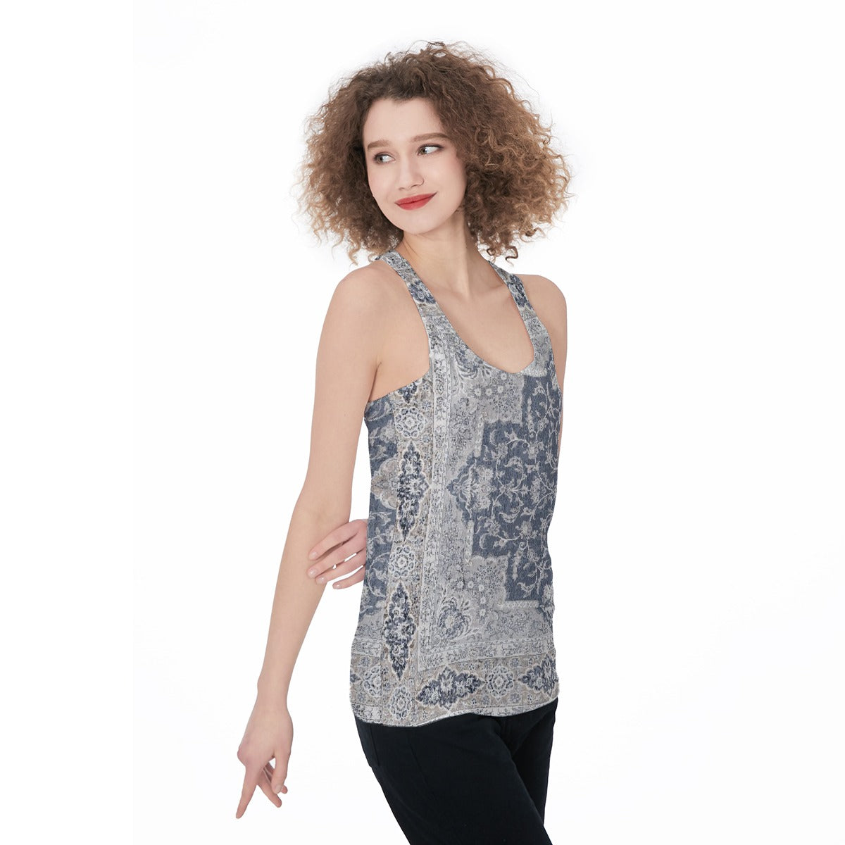 All-Over Print Women's Racerback Tank Top