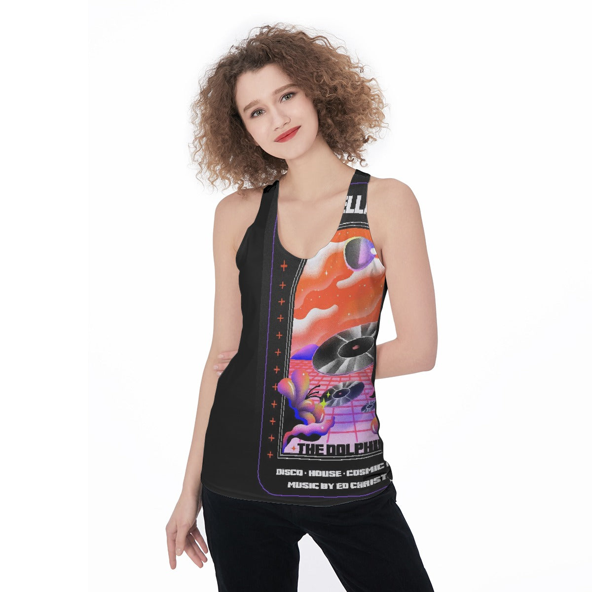 All-Over Print Women's Racerback Tank Top