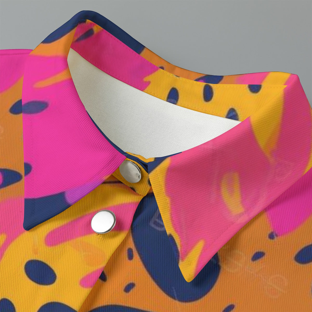 All-Over Print Women's Cropped Jacket | 245GSM Cotton