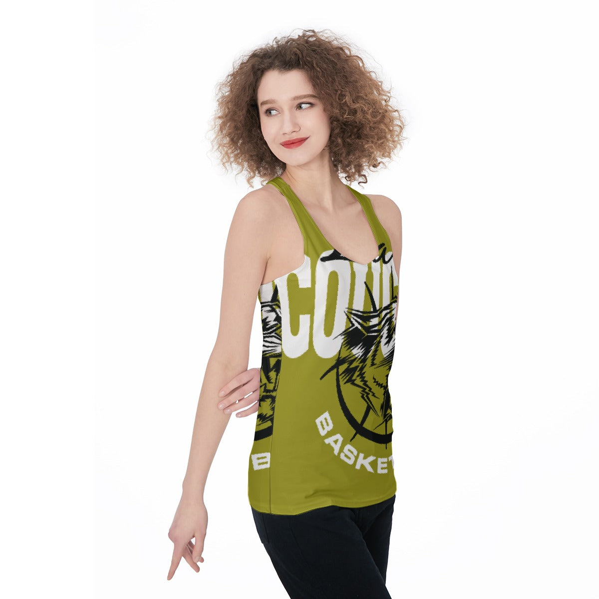 All-Over Print Women's Racerback Tank Top