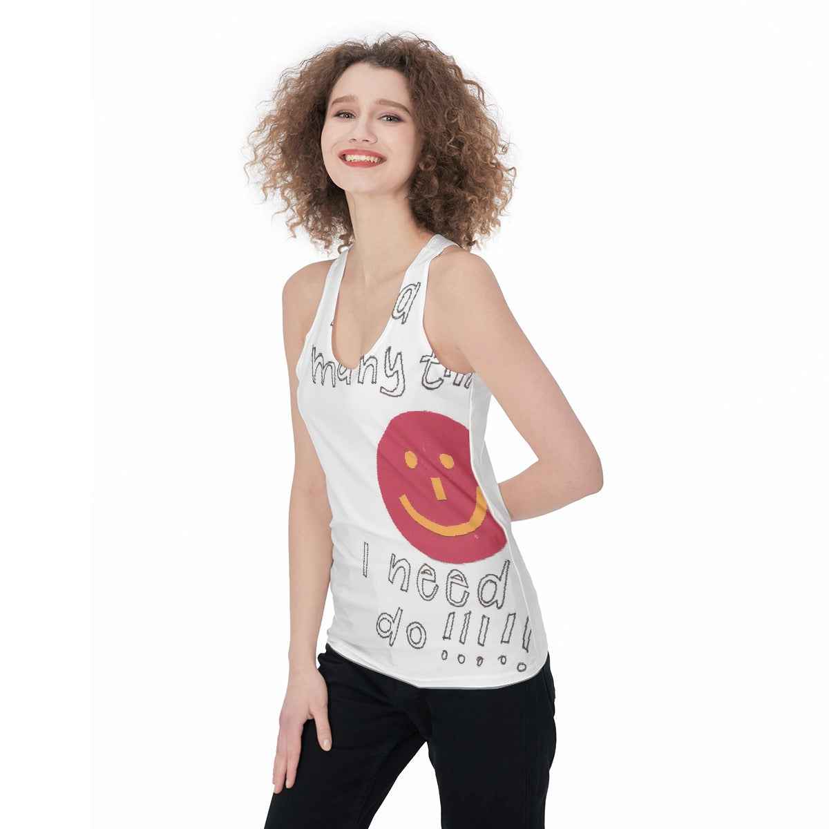 All-Over Print Women's Racerback Tank Top