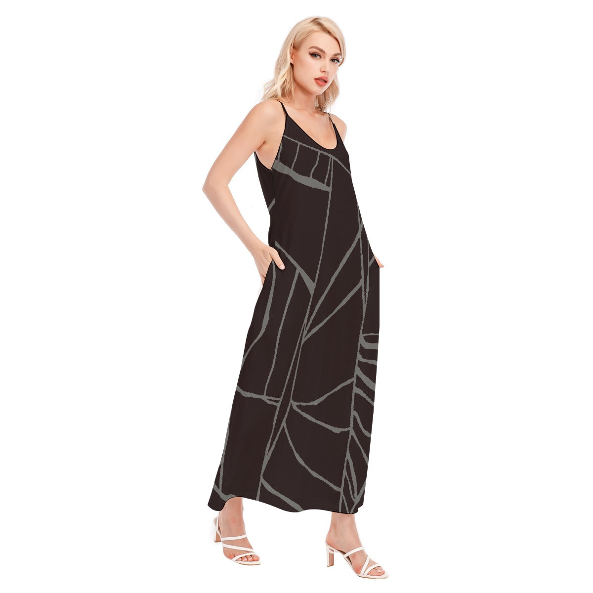 All-Over Print Women's Sling Dress