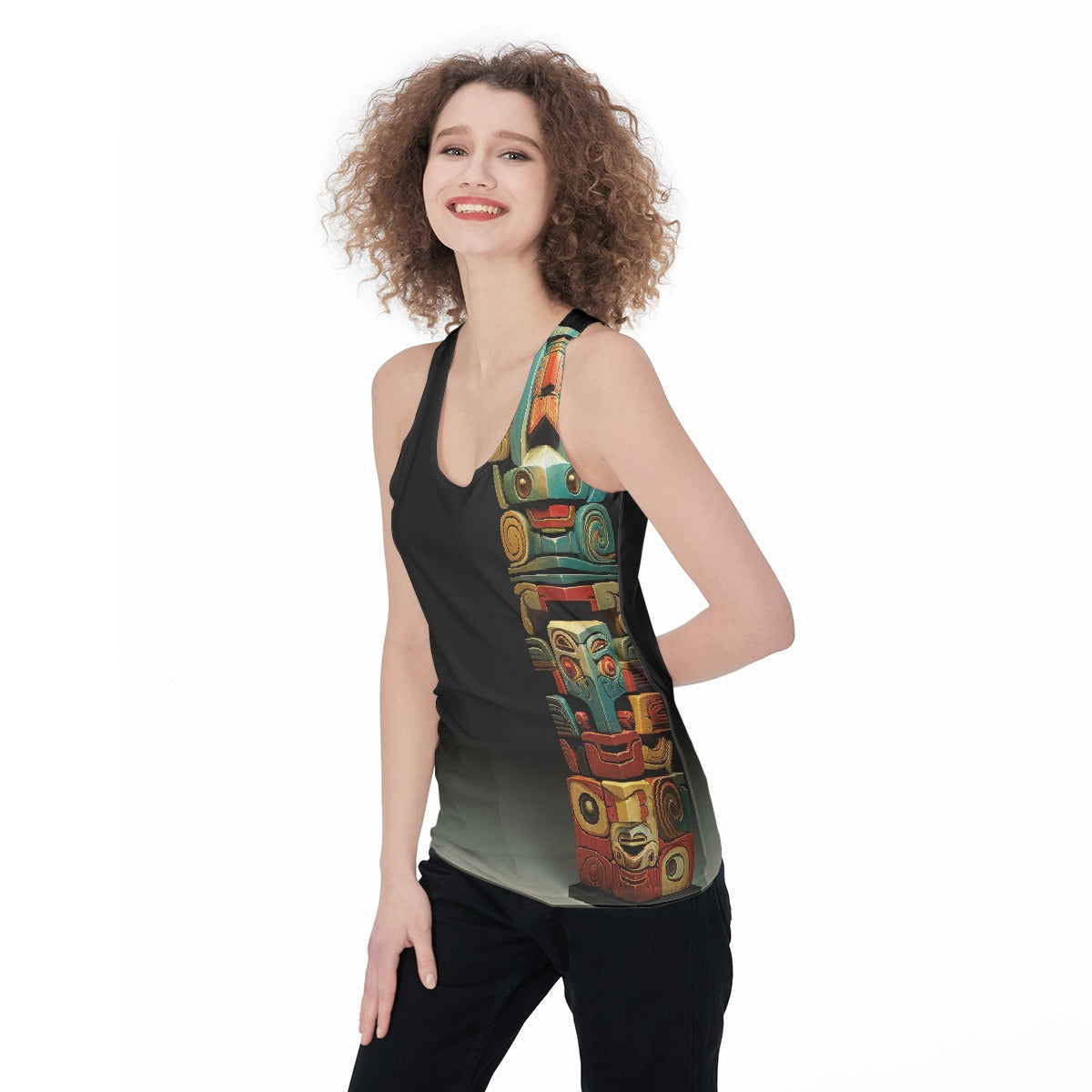 All-Over Print Women's Racerback Tank Top