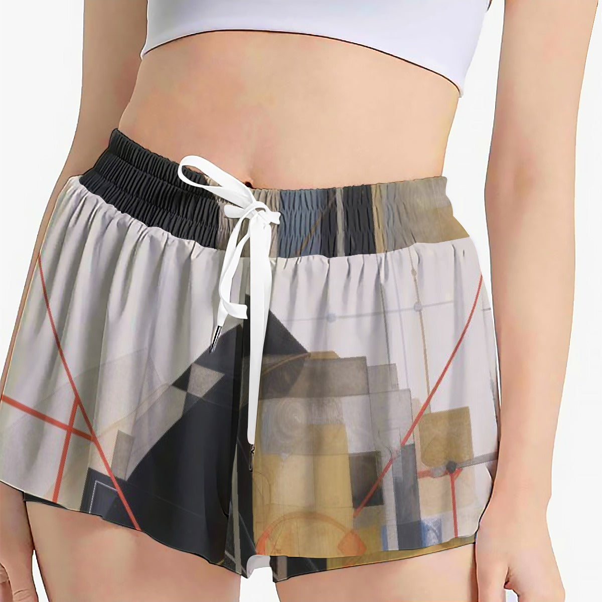 All-Over Print Women's Sport Skorts With Pocket