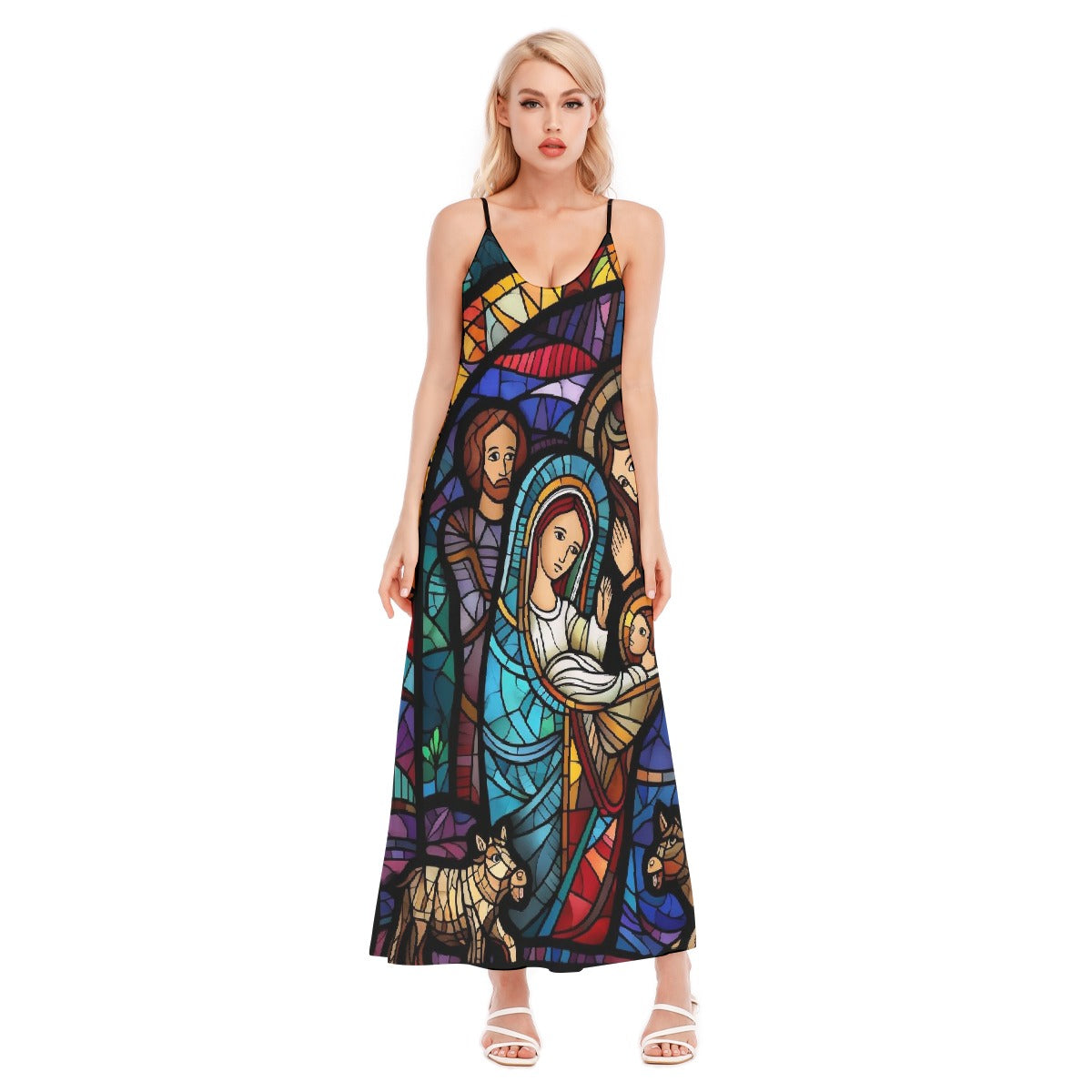All-Over Print Women's Sling Dress