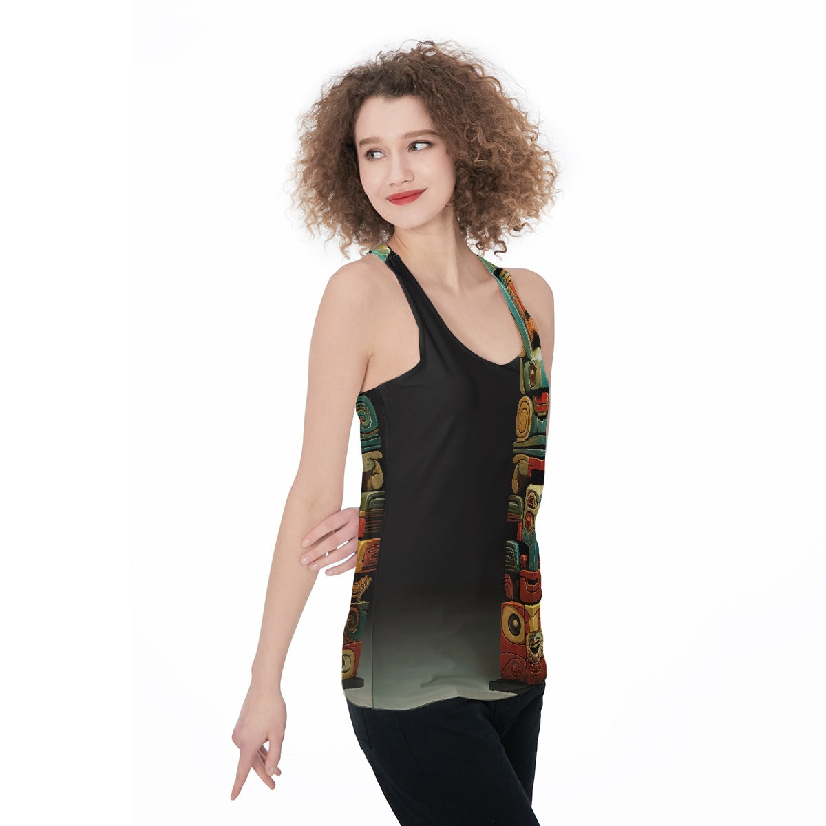 All-Over Print Women's Racerback Tank Top