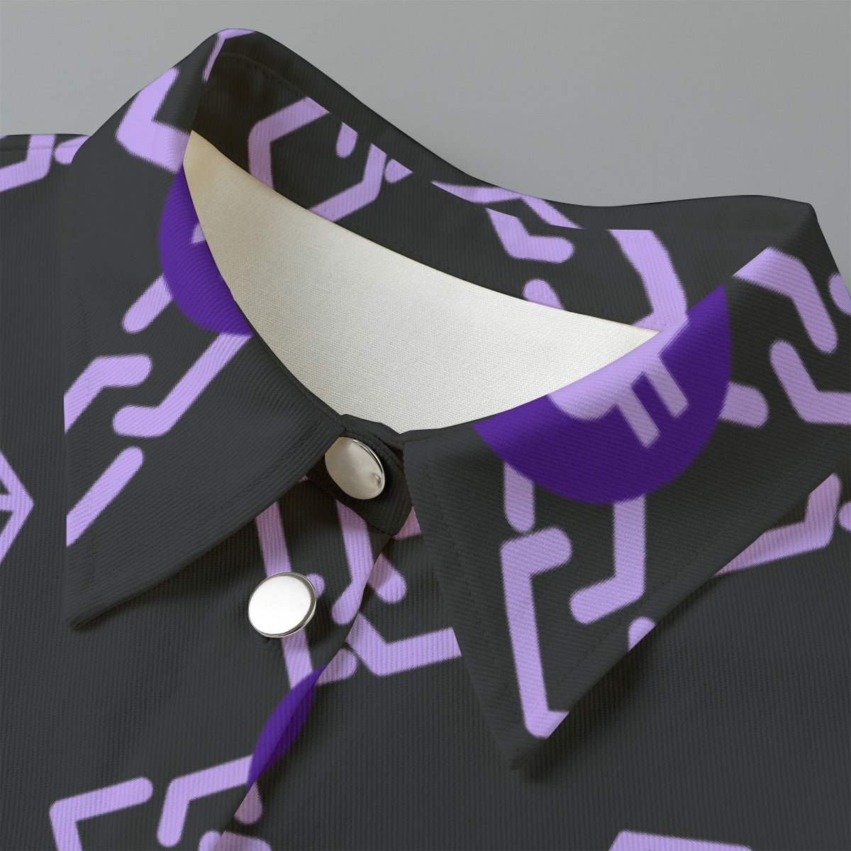 All-Over Print Women's Cropped Jacket | 245GSM Cotton