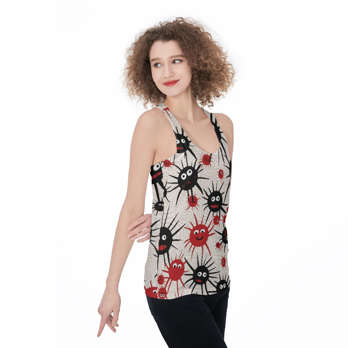 All-Over Print Women's Racerback Tank Top