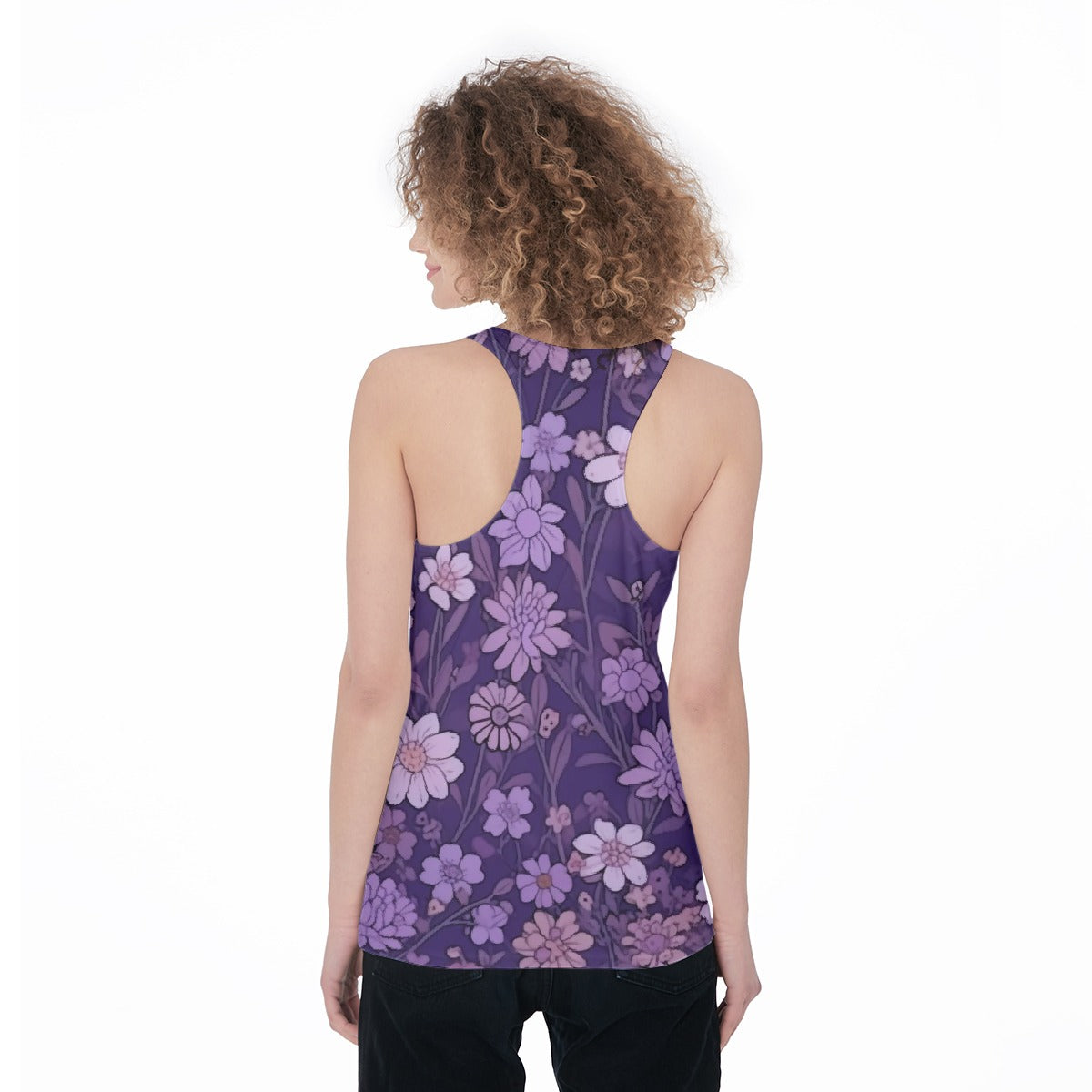 All-Over Print Women's Racerback Tank Top