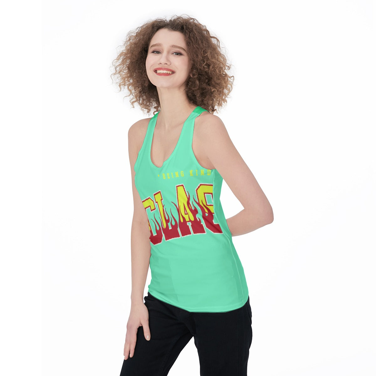 All-Over Print Women's Racerback Tank Top