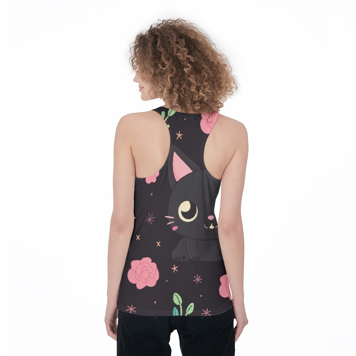 All-Over Print Women's Racerback Tank Top