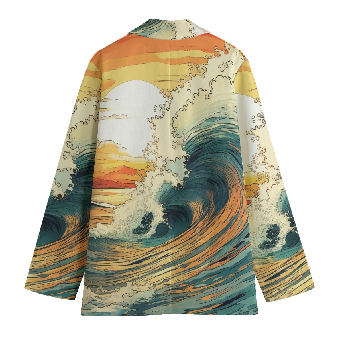 All-Over Print Women's Leisure Blazer