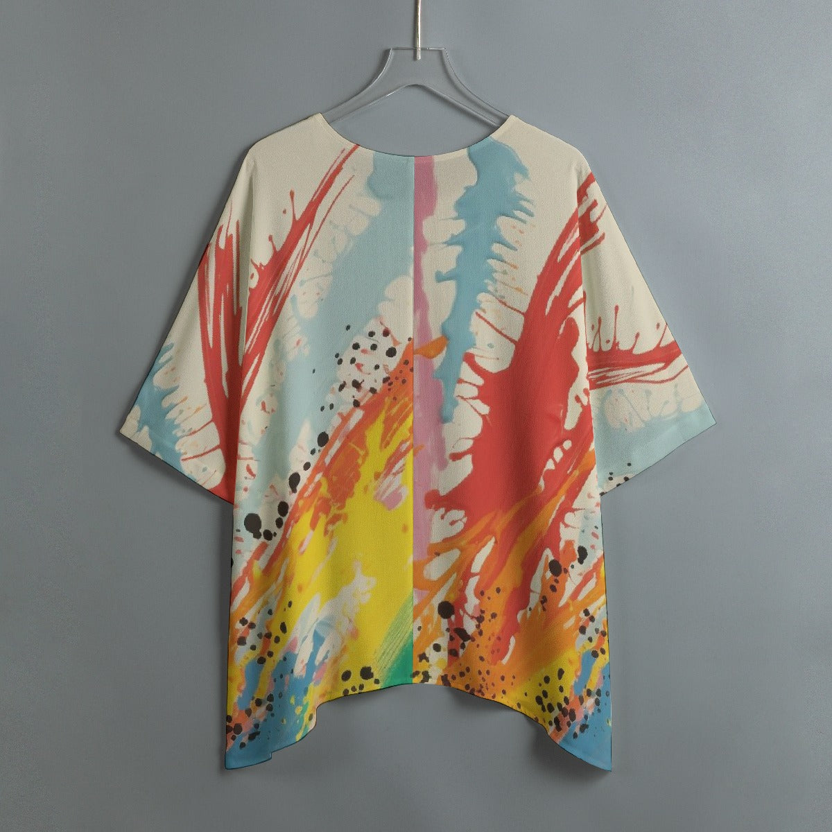 All-Over Print Women's Bat Sleeve Shirt