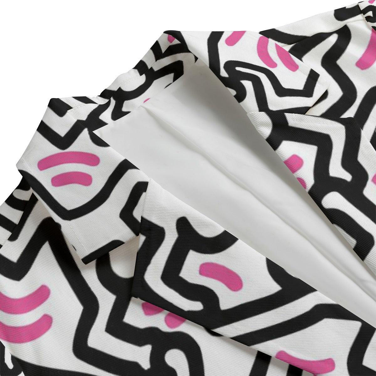 All-Over Print Women's Leisure Blazer